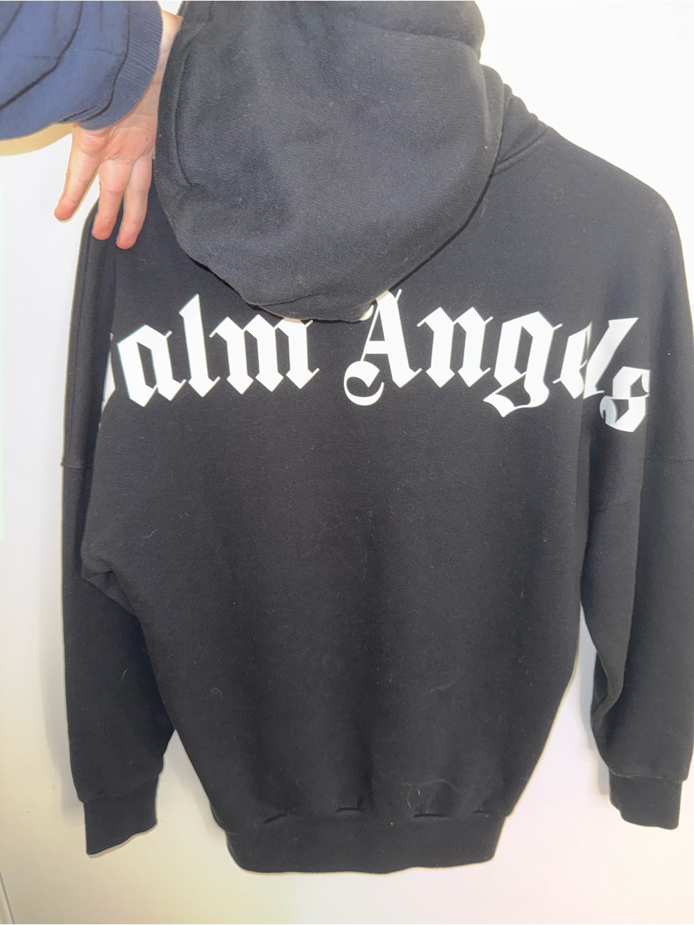 Palm Angels Classic Logo Over Hoodie - Picture 4 of 9